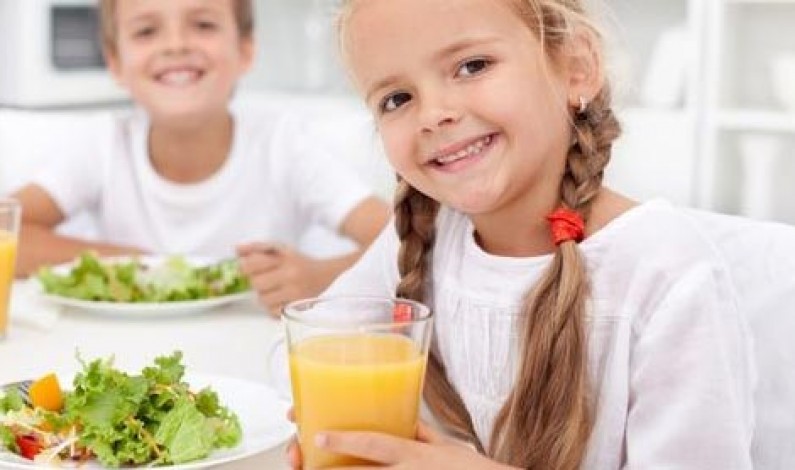 Alimentazione equilibrata nei bambini