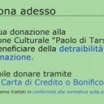 Come donare alla Fondazione "Paolo di Tarso"